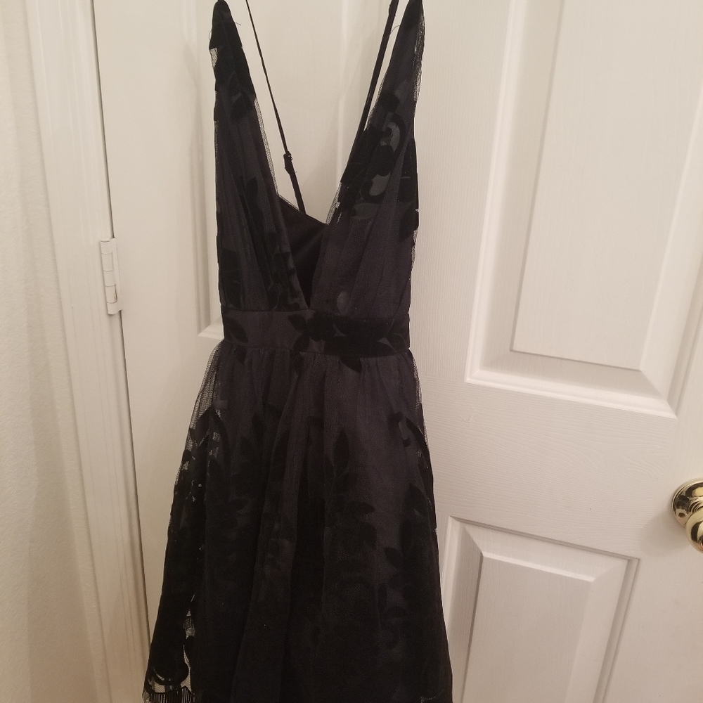 Luxxel tulle mini dress - Picture 2 of 6